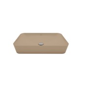 Opzet wastafel Beige 60x40 cm Keramisch Creavit Opzetwastafel Rechthoek zonder kraangat 60x40 cm Opzet wastafel Beige 60x40 cm Keramisch Creavit Opzetwastafel Rechthoek zonder kraangat 60x40 cm