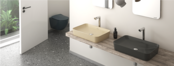 Opzet wastafel Beige 60x40 cm Keramisch Creavit Opzetwastafel Rechthoek zonder kraangat 60x40 cm Opzet wastafel Beige 60x40 cm Keramisch Creavit Opzetwastafel Rechthoek zonder kraangat 60x40 cm