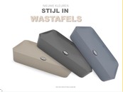 Keramische Opzet wastafel Creavit ULO Mat Basalt 60x40x11cm Keramische Opzet wastafel Creavit ULO Mat Basalt 60x40x11cm