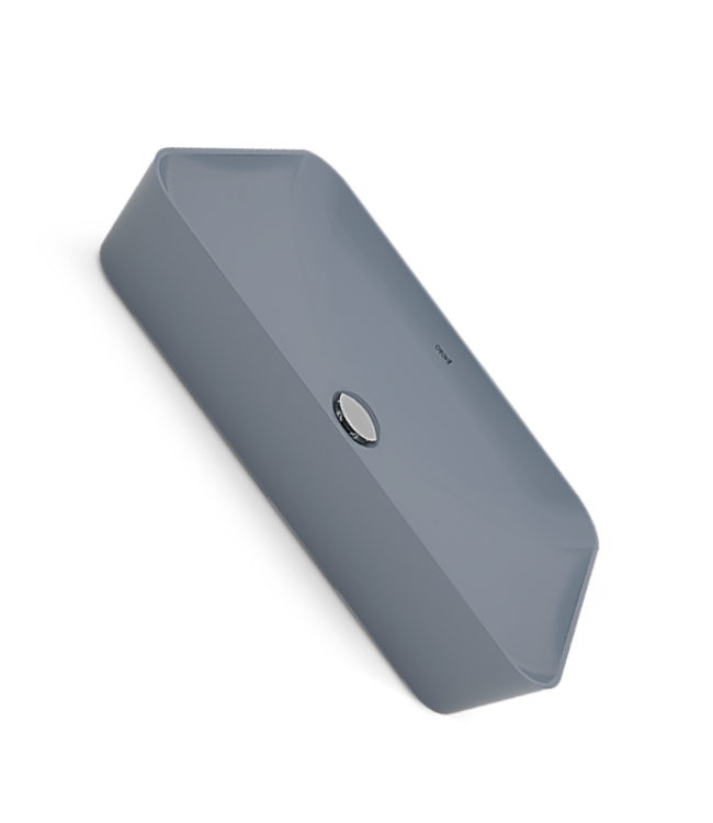 Keramische Opzet wastafel Creavit ULO Mat Basalt 60x40x11cm