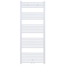 Handdoekradiator Wit 170x60cm 1025 Watt Midden Aansluiting Belrad Designradiator