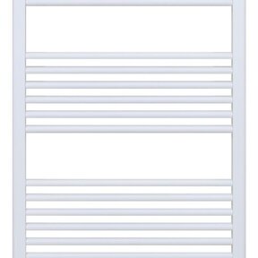 Handdoekradiator Wit 170x60cm 1025 Watt Midden Aansluiting Belrad Designradiator