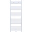 BELRAD Handdoekradiator Wit 170x60cm 1025 Watt Midden Aansluiting Belrad Designradiator