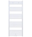 Handdoekradiator Wit 170x60cm 1025 Watt Midden Aansluiting Belrad Designradiator