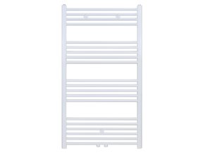Handdoekradiator Wit 120x60cm 829 Watt Midden Aansluiting Belrad Designradiator