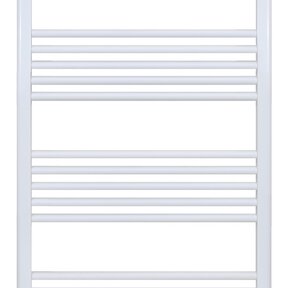 Handdoekradiator Wit 120x60cm 829 Watt Midden Aansluiting Belrad Designradiator