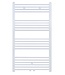 Handdoekradiator Wit 120x60cm 829 Watt Midden Aansluiting Belrad Designradiator