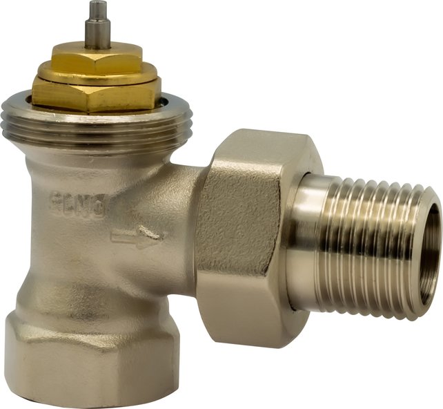 Belrad thermostatische radiatorkraan haaks 1/2F M30x1/2mf