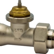 Belrad thermostatische radiatorkraan recht 1/2F M30x1/2mf