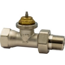 Belrad thermostatische radiatorkraan recht 1/2F M30x1/2mf