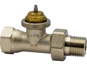 Belrad thermostatische radiatorkraan recht 1/2F M30x1/2mf