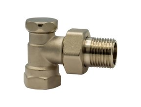 Belrad radiator retourkraan haaks 1/2