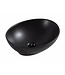 Vienna Ovaal Waskom Zwart 40,5x33x14cm zonder kraangat Keramisch