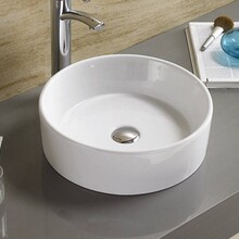 Florens Keramische waskom 38,5x38,5x12cm zonder kraangat