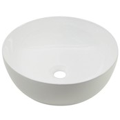 Pisa Keramische waskom 40,50x40,5x14 cm zonder kraangat met extra dunne Rand