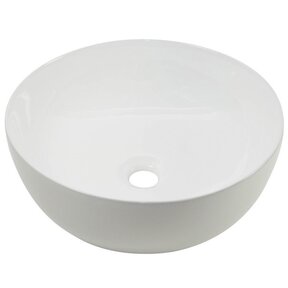 Pisa Keramische waskom 40,50x40,5x14 cm zonder kraangat met extra dunne Rand