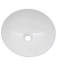 Pisa Keramische waskom 40,50x40,5x14 cm zonder kraangat met extra dunne Rand