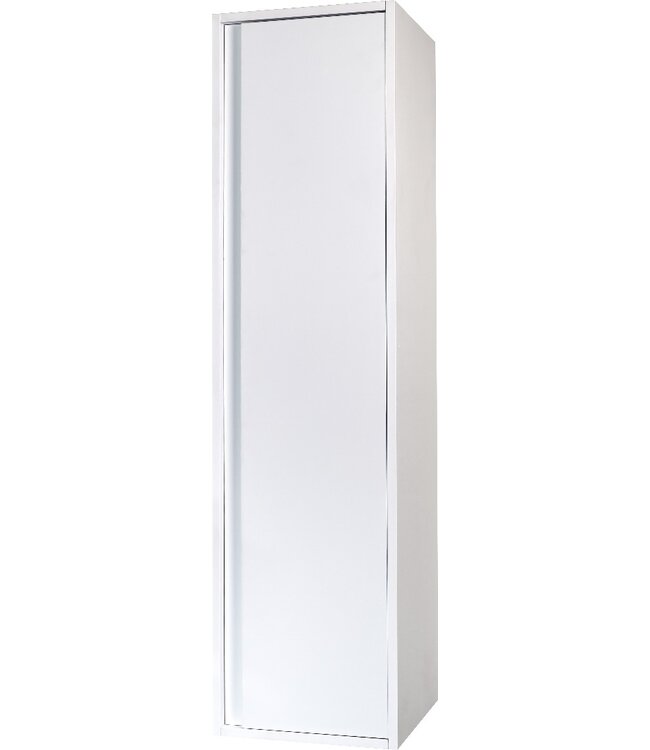 Sally Kolomkast Wit Hoogglans 135x35x35cm Greeploos