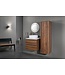 Creavit Sally badkamermeubelset 60cm incl Topblad en Waskom Solidsurface 2 lades Softclose