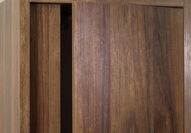 Creavit Sally badkamermeubel met waskom 80cm Eiken 2 lades Softclose