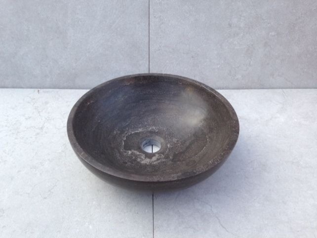 SaniPro Vision Dynasty Badkamermeubel Eiken 80cm met natuursteen waskom en blad