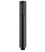 Inbouw Regendouche set Aloni Mat Zwart 25 cm Rond Hoofddouche muur Thermostaatkraan incl. handdouche