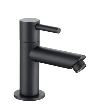 CREAVIT Creavit Fonteinkraan Aloni mat zwart eenhendel bediening laag koud