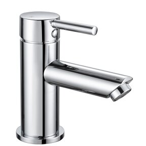 Creavit Aloni Wastafelkraan Laag Chroom eenhendel bediening warm en koud mengkraan.