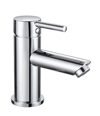 CREAVIT Creavit Aloni Wastafelkraan Laag Chroom eenhendel bediening warm en koud mengkraan.