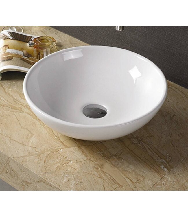 SANI-SUPPLY Badkamermeubel Wood Vision 120x47x38cm met Topblad en waskommen