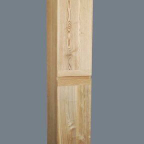 SaniPro Wood Kolomkast Eiken 160cm tweedeurs