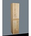 SANI-SUPPLY SaniPro Wood Kolomkast Eiken 160cm tweedeurs
