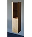 SaniPro Wood Kolomkast Eiken 160cm tweedeurs