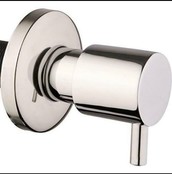 Hangtoilet set Glans zwart met Bidet Creavit tp325 zwart Inbouwreservoir, bidetkraan en bedieningspaneel zwart toiletbril softclose.