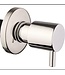 Hangtoilet set Glans zwart met Bidet Creavit tp325 zwart Inbouwreservoir, bidetkraan en bedieningspaneel zwart toiletbril softclose.