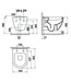 Hangtoilet Goud Creavit Tera TP325 incl. Softclose toiletbril