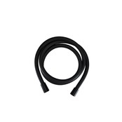 Doucheslang Mat Zwart Sanipro 150cm PVC