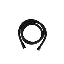 Doucheslang Mat Zwart Sanipro 150cm PVC