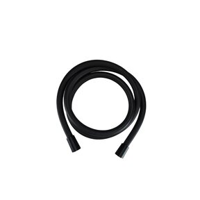 Doucheslang Mat Zwart Sanipro 150cm PVC