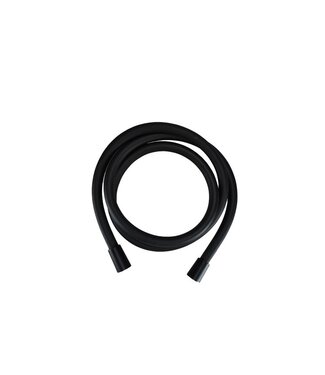 SANI-SUPPLY Doucheslang Mat Zwart Sanipro 150cm PVC