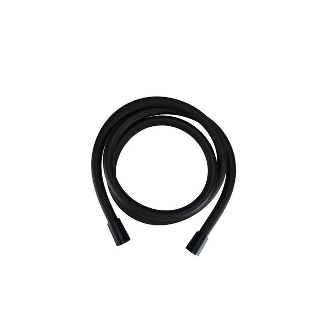 Doucheslang Mat Zwart Sanipro 150cm PVC