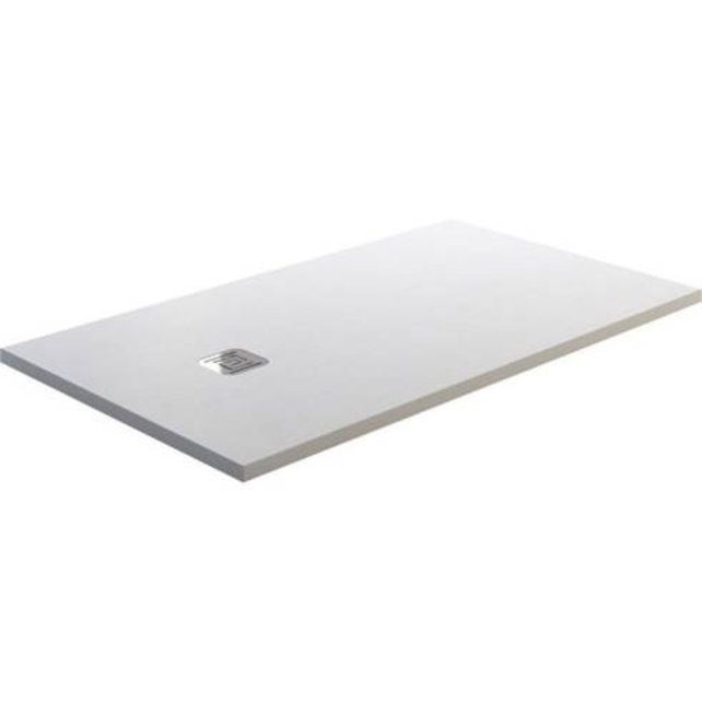 Douchevloer Medison Wit 160x90cm Composietsteen Douchevloer antislip ultra flat Veroni 3cm composietsteen Douchevloer Medison Wit 160x90cm Composietsteen Douchevloer antislip ultra flat Veroni 3cm composietsteen