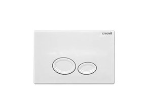 Drukplaat Hoogglans Wit Bedieningspaneel Ronde Knoppen GP2001.00