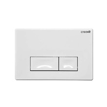 Drukplaat Wit Hoogglans Bedieningspaneel Vierkante Knoppen GP3001.00