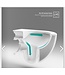 Randloos Hangtoilet Aloni met geïntegreerd bidetkraan Warm en Koud Wit diepspoel incl. Softclose Toiletbril Ultra Dun