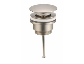 Clickwaste RVS Universeel Afvoerplug