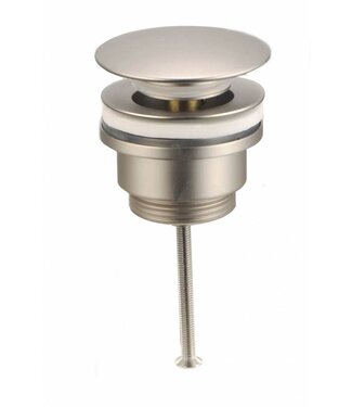 SANI-SUPPLY Clickwaste RVS Universeel Afvoerplug