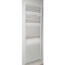 Handdoekradiator Wit 180x60cm 996 Watt SaniPro Lydia Midden Aansluiting - Zijaansluiting