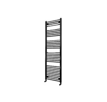 Handdoekradiator Grafiet 120x60cm 703 Watt SaniPro Lydia Midden Aansluiting - Zijaansluiting