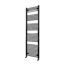 Handdoekradiator Grafiet 180x60cm 900 Watt SaniPro Lydia Midden Aansluiting - Zijaansluiting